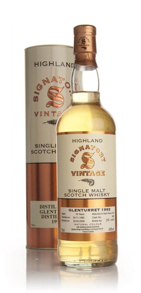 Glenturret 16 Year Old 1992 (Signatory) 70cl product image