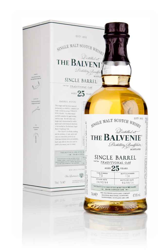 Balvenie 25 Year Old Single Barrel Traditional Oak 70cl product image