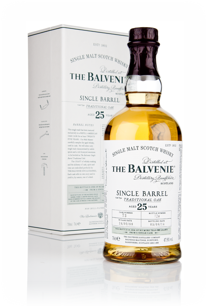 Balvenie 25 Year Old Single Barrel Traditional Oak 70cl product image