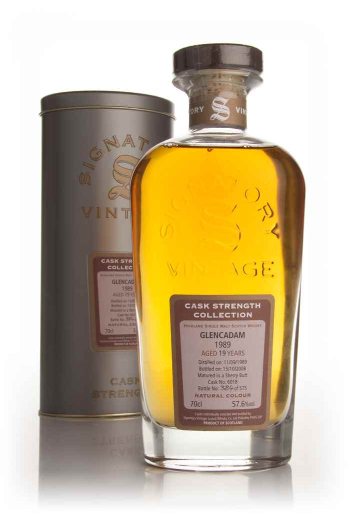 Glencadam 19 Year Old 1989 - Cask Strength Collection (Signatory) 70cl product image