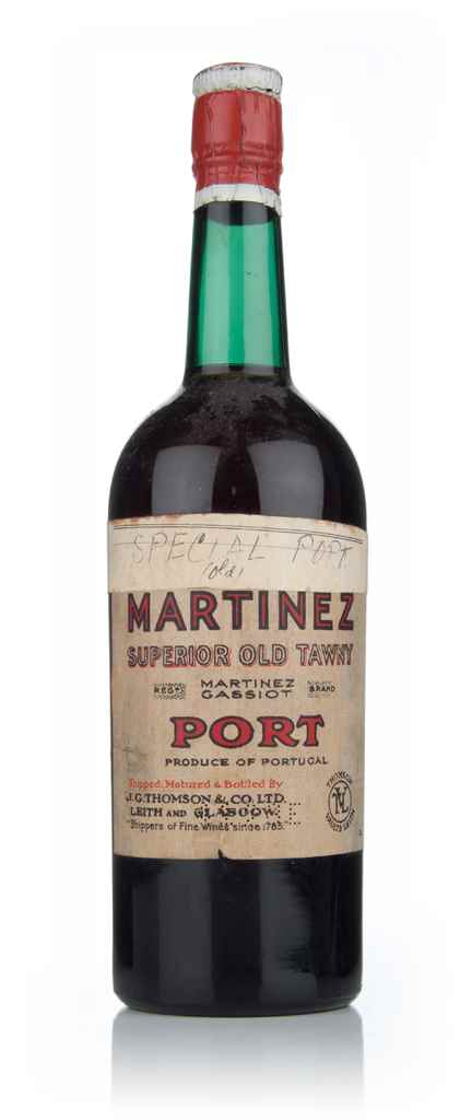 Martinez Superior Old Tawny Port - 1950s product image