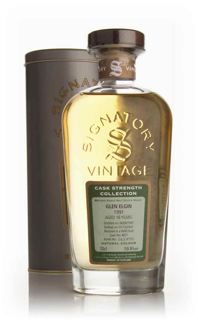Glen Elgin 16 Year Old 1991 - Cask Strength Collection (Signatory) 70cl product image