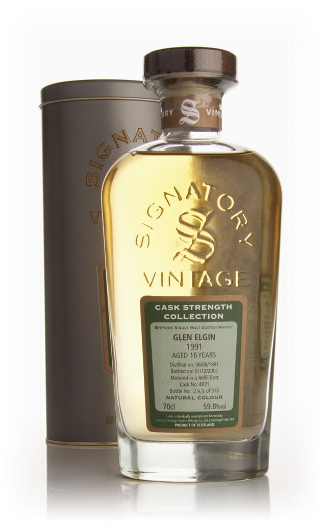 Glen Elgin 16 Year Old 1991 - Cask Strength Collection (Signatory) 70cl product image