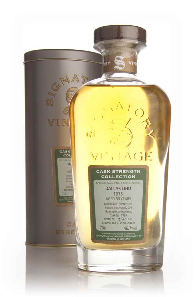 Dallas Dhu 33 Year Old 1975 - Cask Strength Collection (Signatory) 70cl product image