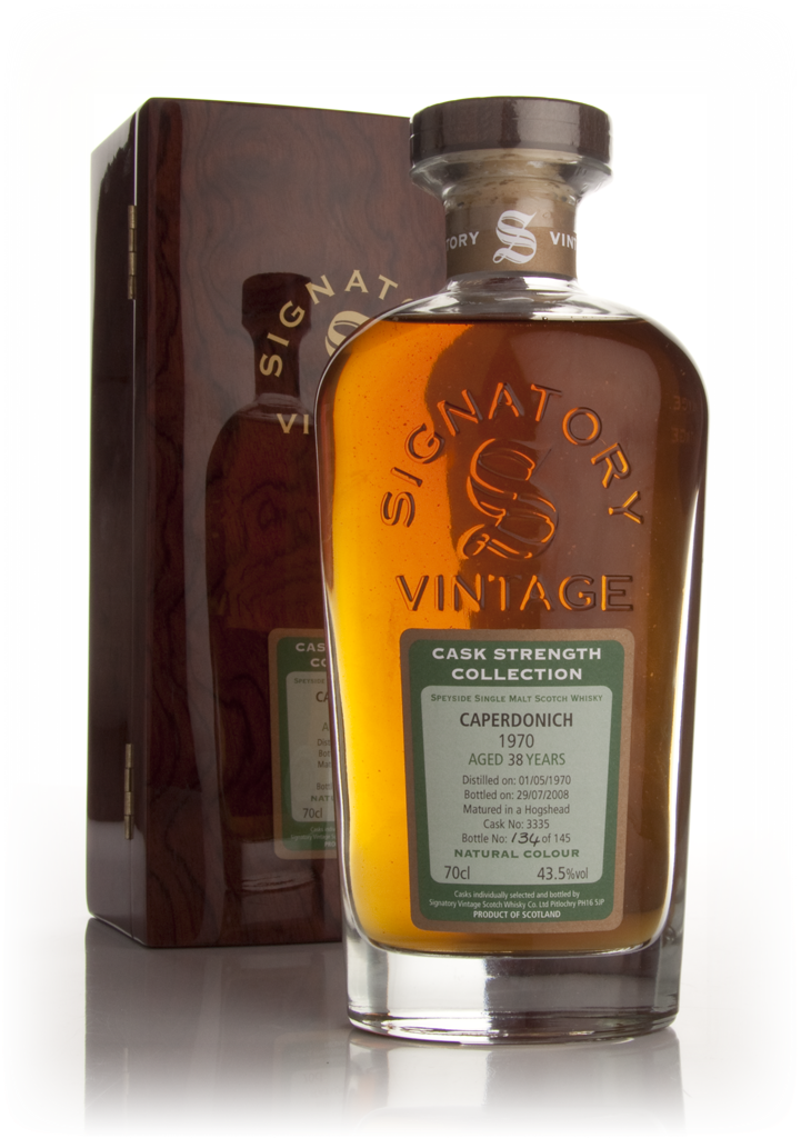 Caperdonich 38 Year Old 1970 - Cask Strength Collection Rare Reserve (Signatory) 70cl product image