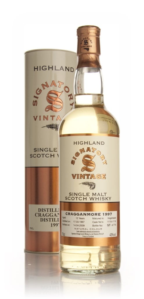 Cragganmore 12 Year Old 1997 (Signatory) 70cl product image