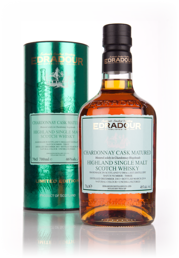 Edradour 10 Year Old 2003 Chardonnay Cask Matured - Batch 3 70cl product image