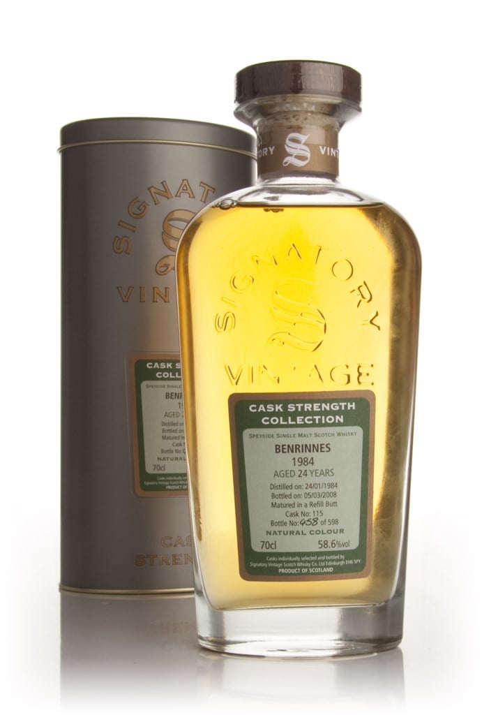 Benrinnes 24 Year Old 1984 - Cask Strength Collection (Signatory) 70cl product image