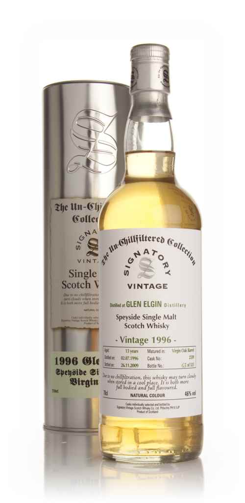 Glen Elgin 13 Year Old 1996 - Un-Chillfiltered (Signatory) 70cl product image