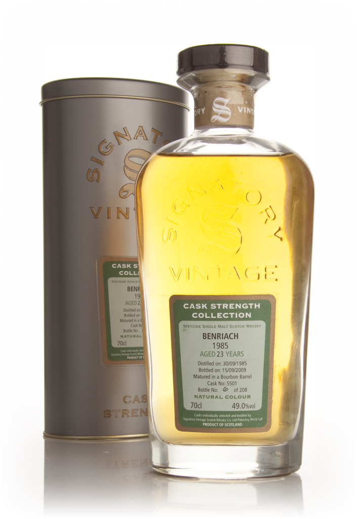 Benriach 23 Year Old 1985 - Cask Strength Collection (Signatory Bottling) 70cl product image