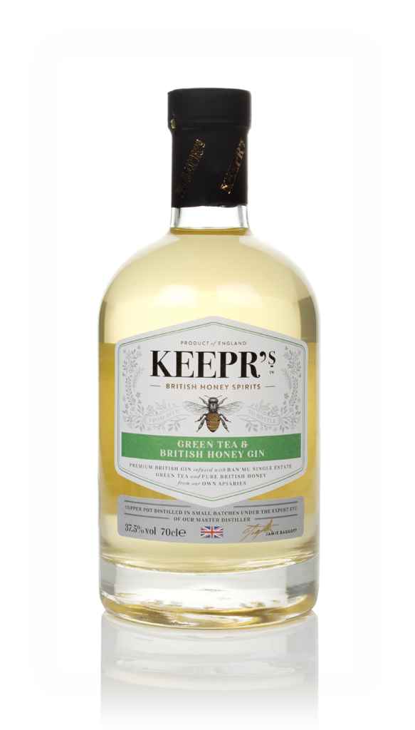 Keepr's Green Tea & British Honey Gin 70cl product image