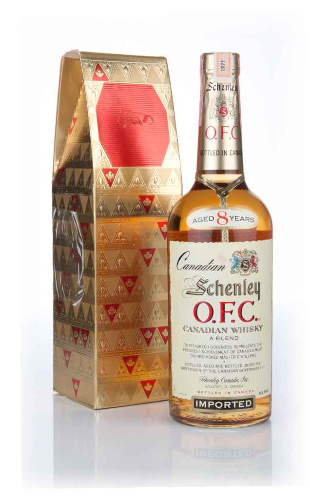 Schenley O.F.C. 8 Year Old Canadian Whisky - 1971 75cl product image