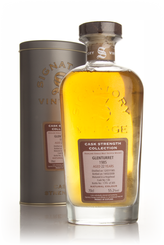 Glenturret 22 Year Old 1985 - Cask Strength Collection (Signatory) 70cl product image