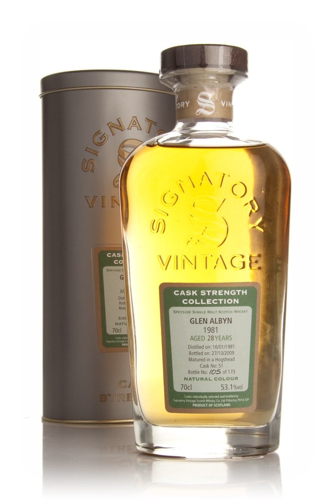 Glen Albyn 28 Year Old 1981 - Cask Strength Collection (Signatory) 70cl product image