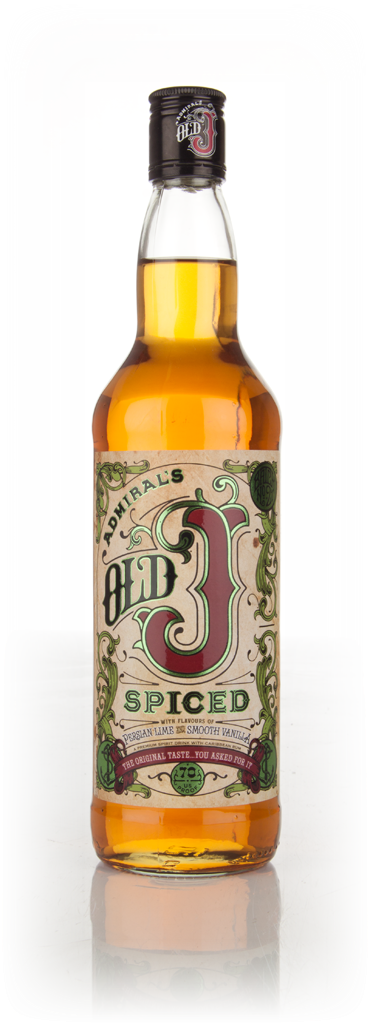 Admiral Vernon's Old J Spiced Rum Spirit Drink 70cl product image