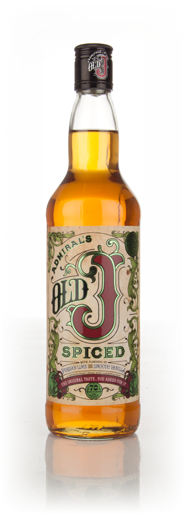 Admiral Vernon's Old J Spiced Rum Spirit Drink 70cl product image