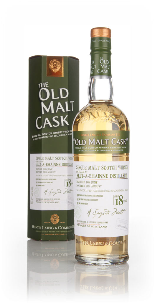 Allt-à-Bhainne 18 Year Old 1996 (cask 10825) - Old Malt Cask (Hunter Laing) 70cl product image