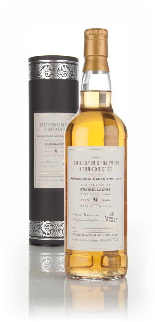 Craigellachie 9 Year Old 2004 (bottled 2014) - Hepburn's Choice (Langside) 70cl product image