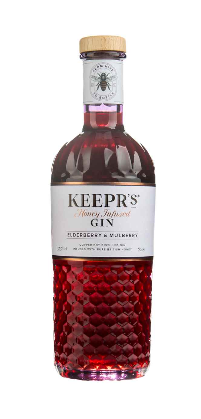 Keepr's Elderberry, Mulberry & Honey Gin 70cl product image