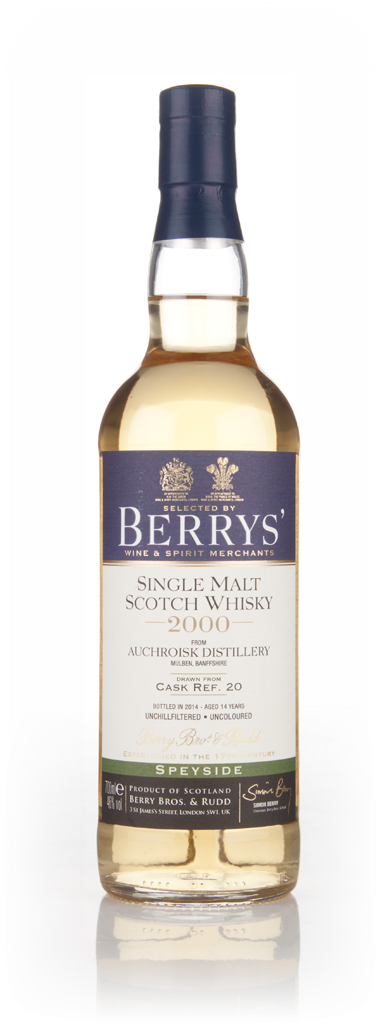 Auchroisk 14 Year Old 2000 (cask 20) - (Berry Bros. & Rudd) 70cl product image