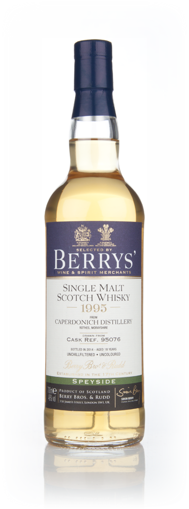 Caperdonich 18 Year Old 1995 (cask 95076) (Berry Bros. & Rudd) 70cl product image