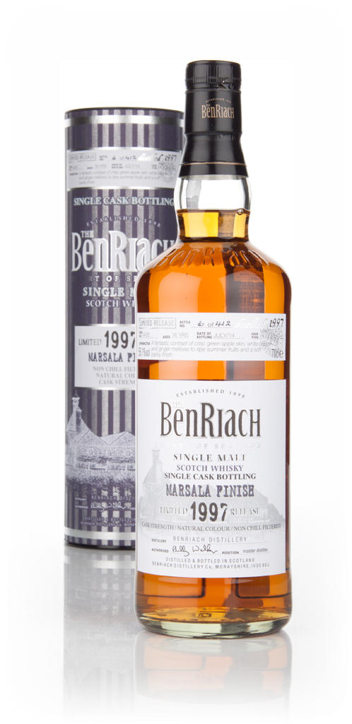 Benriach 16 Year Old 1997 (cask 4435) Marsala Cask Finish 70cl product image