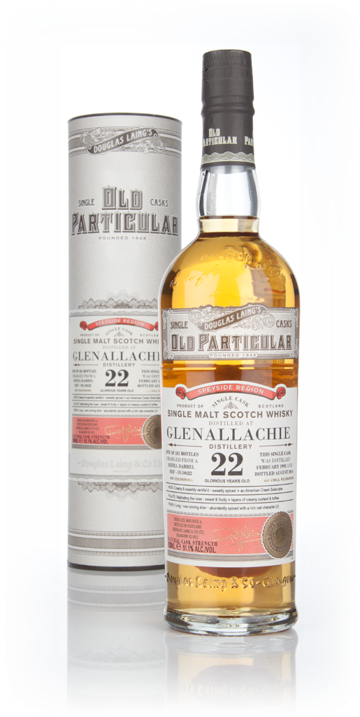 Glenallachie 22 Year Old 1992 (cask 10422) - Old Particular (Douglas Laing) 70cl product image