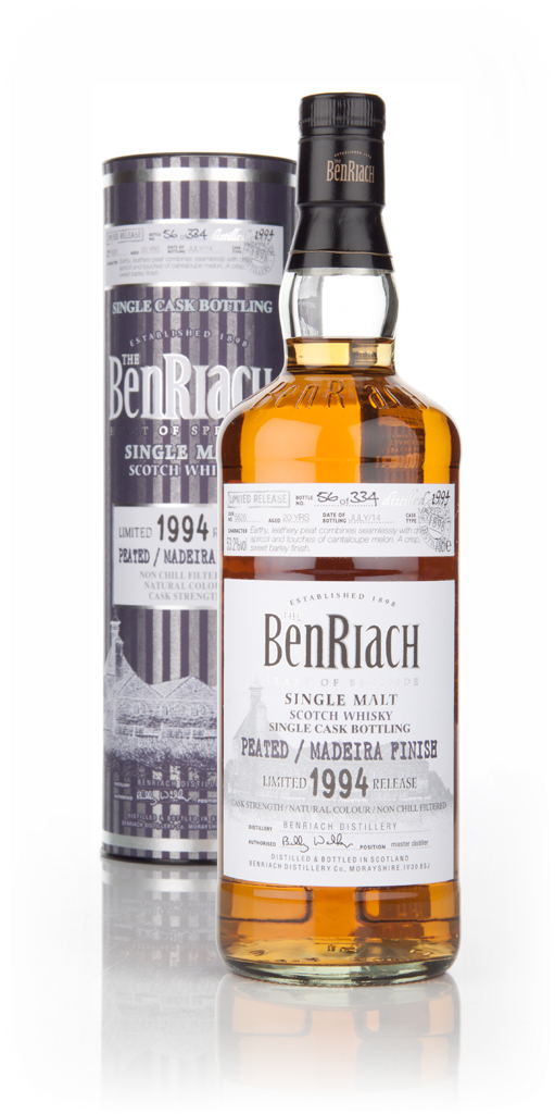 Benriach 20 Year Old 1994 (cask 5626) Peated, Madeira Cask Finish 70cl product image