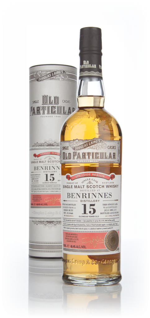 Benrinnes 15 Year Old 1999 (cask 10460)  - Old Particular (Douglas Laing) 70cl product image
