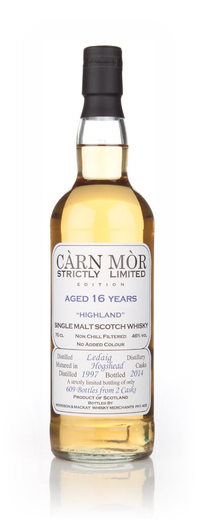 Ledaig 16 Year Old 1997 - Strictly Limited (Càrn Mòr) 70cl product image