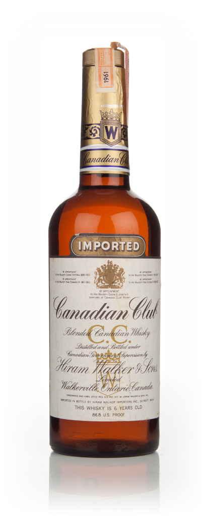 Canadian Club 6 Year Old Whisky - 1961 76cl product image