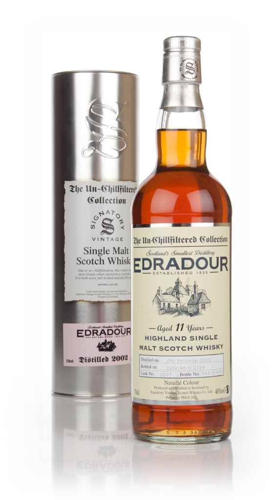Edradour 11 Year Old 2002 (cask 1269) - Un-Chillfiltered (Signatory) 70cl product image