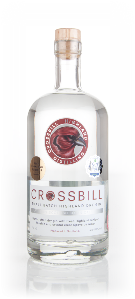 Crossbill Small Batch Highland Dry Gin 70cl product image