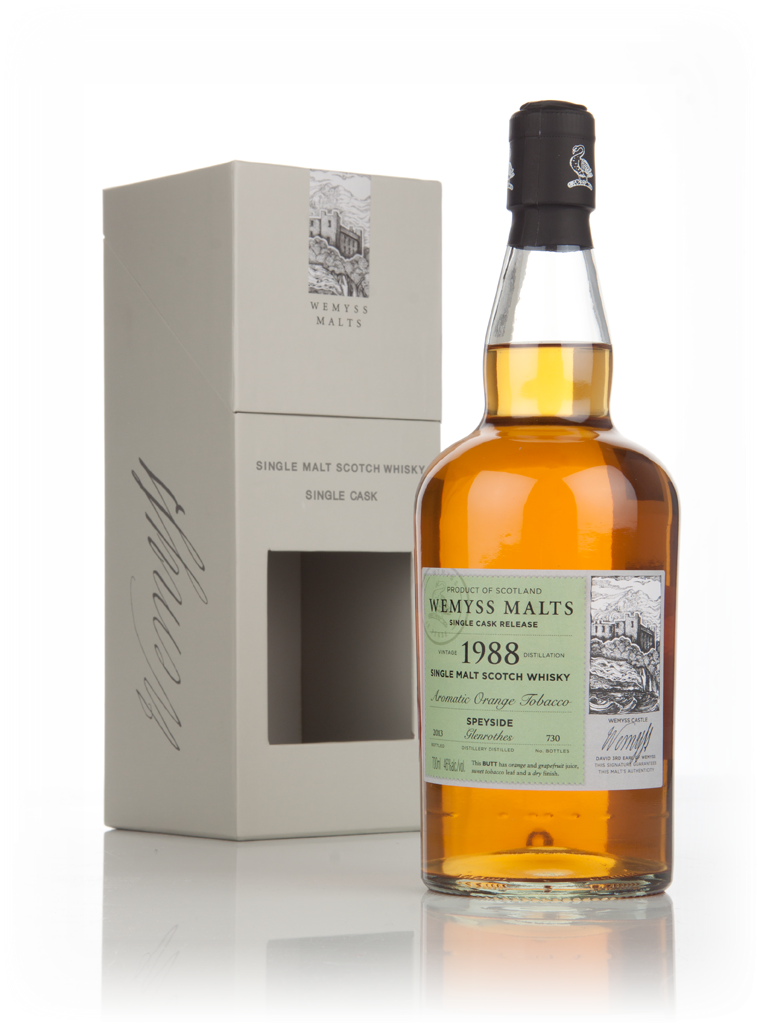 Aromatic Orange Tobacco 1988 - Wemyss Malts (Glenrothes) 70cl product image