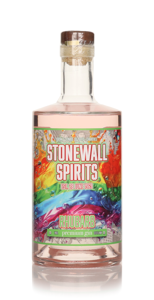 Stonewall Pink Rhubarb Gin 70cl product image