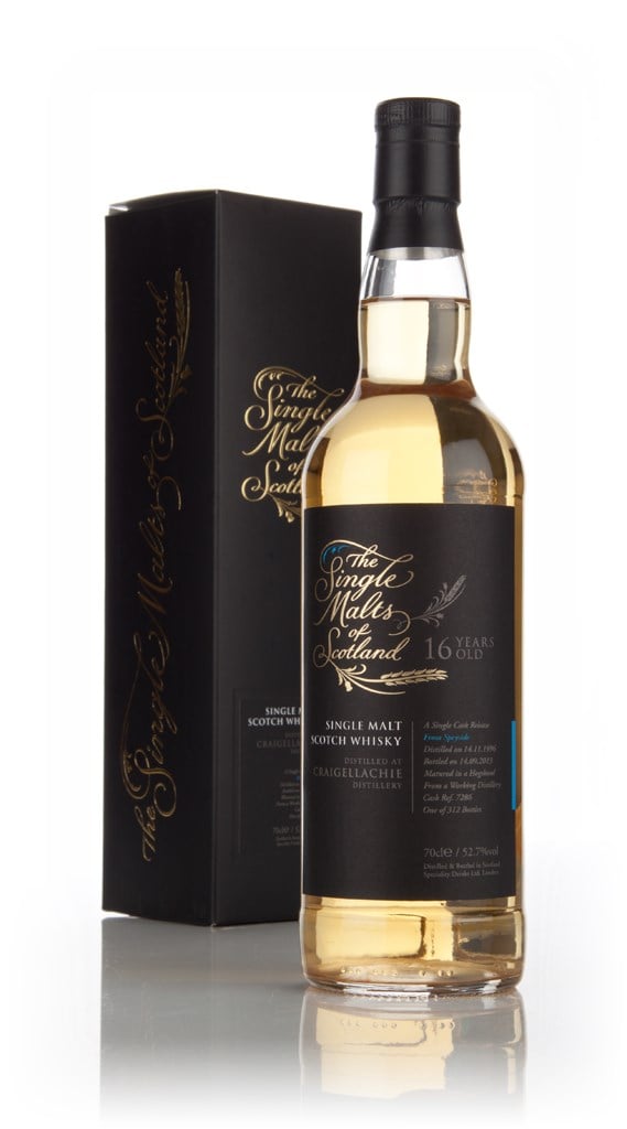 Craigellachie 16 Year Old 1996 (cask 7286) - Single Malts of Scotland (Speciality Drinks) 70cl product image