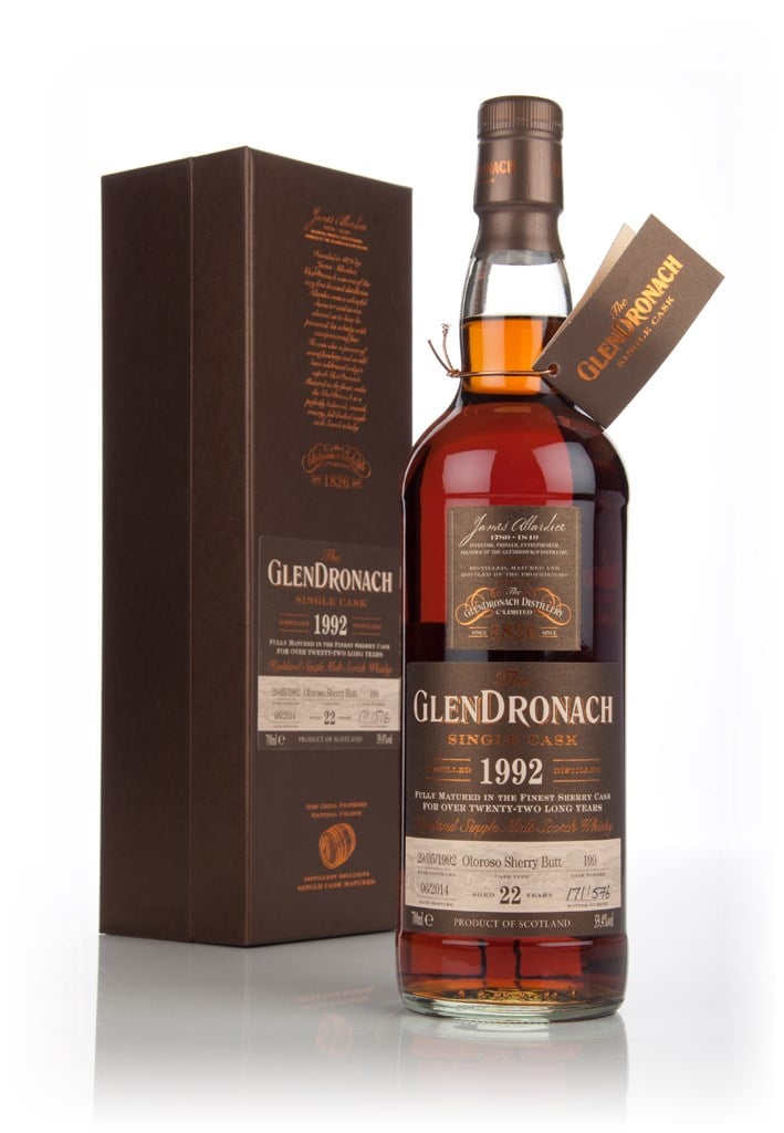 GlenDronach 22 Year Old 1992 (cask 199) - Batch 10 70cl product image
