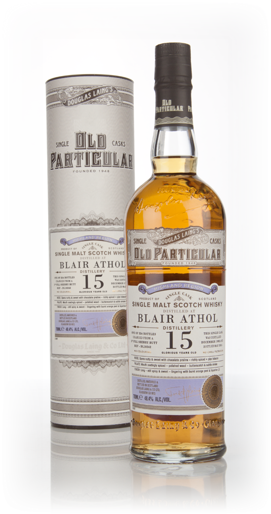 Blair Athol 15 Year Old 1998 (cask 10342) - Old Particular (Douglas Laing) 70cl product image