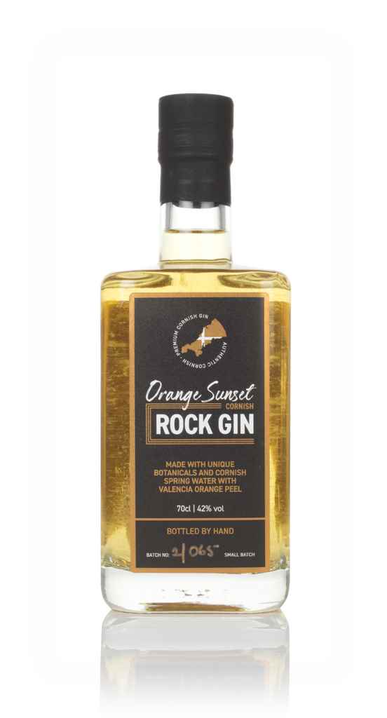 Cornish Rock Orange Sunset Gin 70cl product image