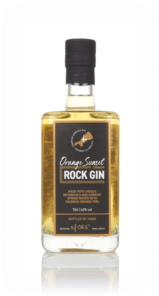 Cornish Rock Orange Sunset Gin 70cl product image