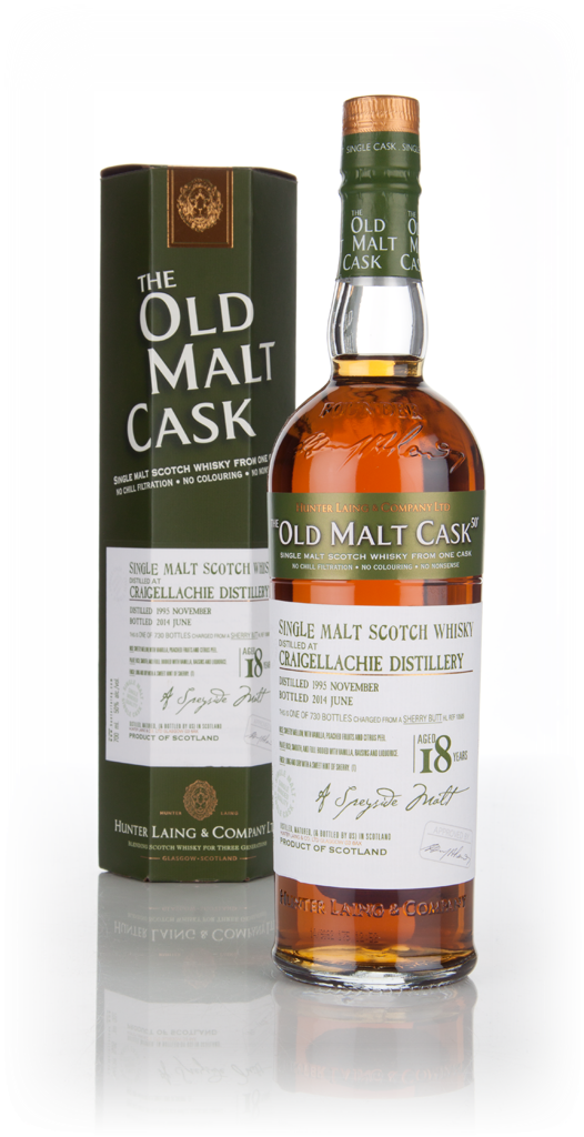 Craigellachie 18 Year Old 1995 (cask 10589) - Old Malt Cask (Hunter Laing) 70cl product image