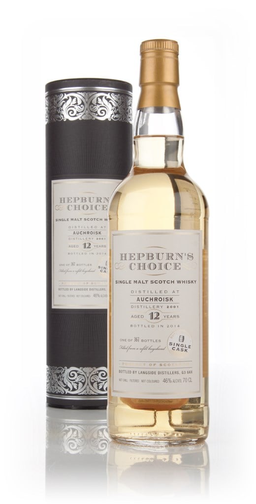 Auchroisk 12 Year Old 2001 - Hepburn's Choice (Langside) 70cl product image