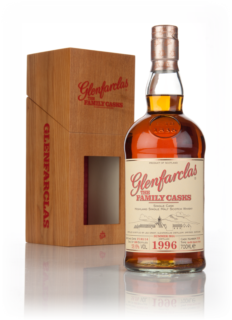Glenfarclas 1996 (cask 518) Family Cask Summer 2014 Release 70cl product image