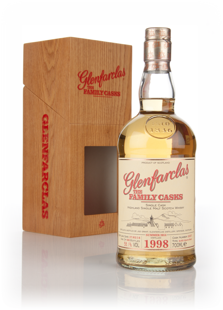 Glenfarclas 1998 (cask 5357) Family Cask Summer 2014 70cl product image