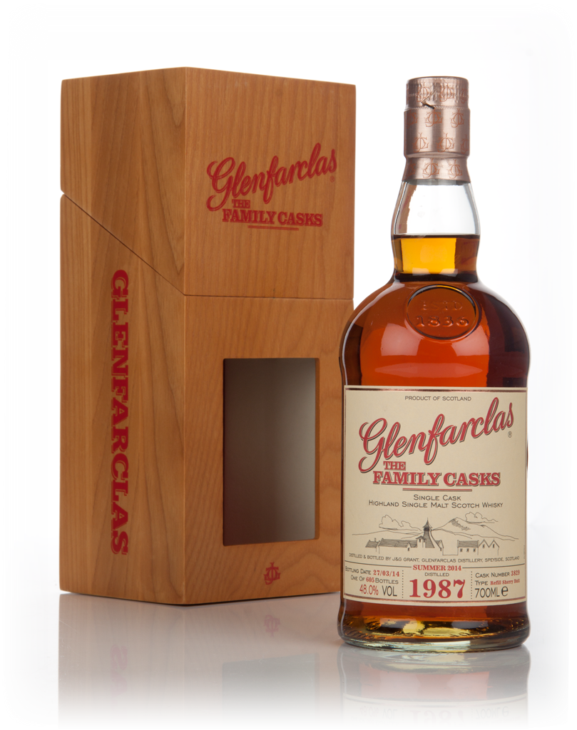 Glenfarclas 1987 (cask 3829) Family Cask Summer 2014 Release 70cl product image