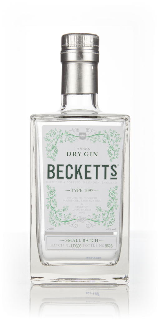 Beckett's London Dry Gin - Type 1097 70cl product image