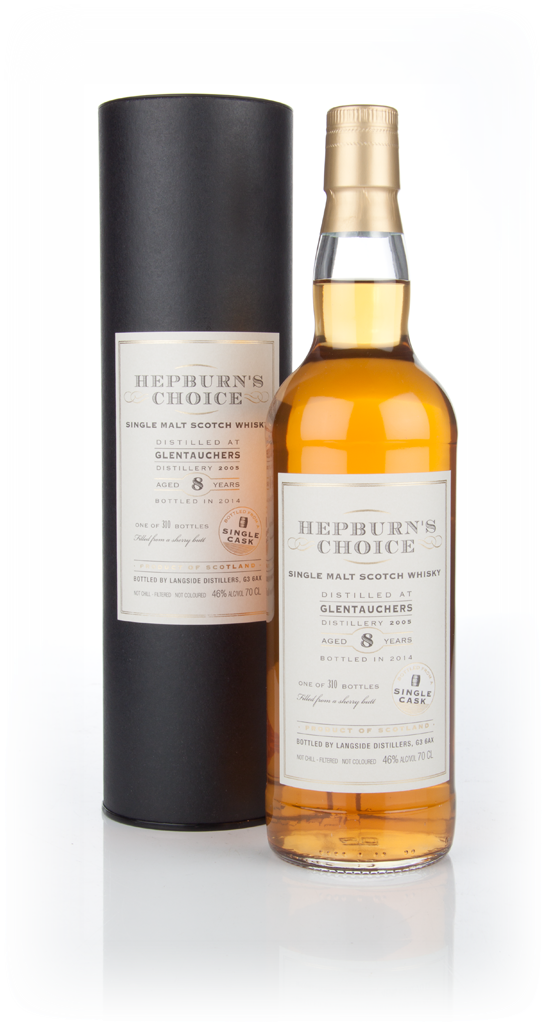 Glentauchers 8 Year Old 2005 -  Hepburn's Choice (Langside) 70cl product image