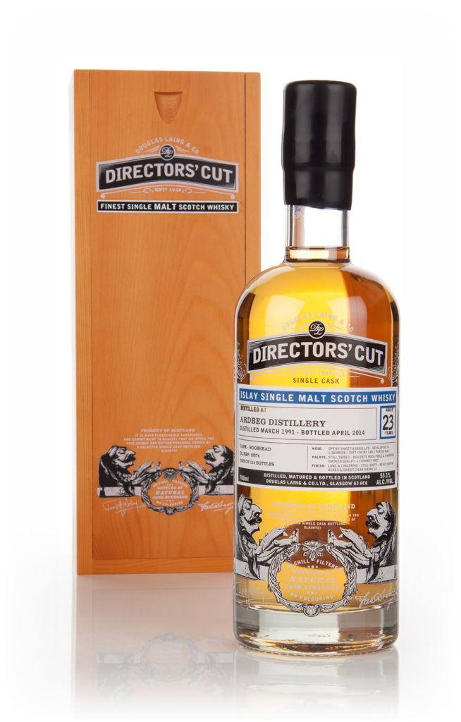 Ardbeg 23 Year Old 1991 (cask 10274) - Directors' Cut (Douglas Laing) 70cl product image