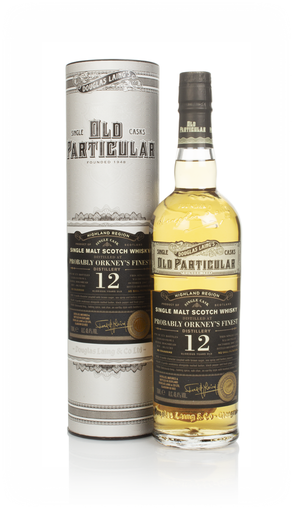 Probably Orkney's Finest Distillery 12 Year Old 2007 (cask 13781) - Old Particular (Douglas Laing) 70cl product image