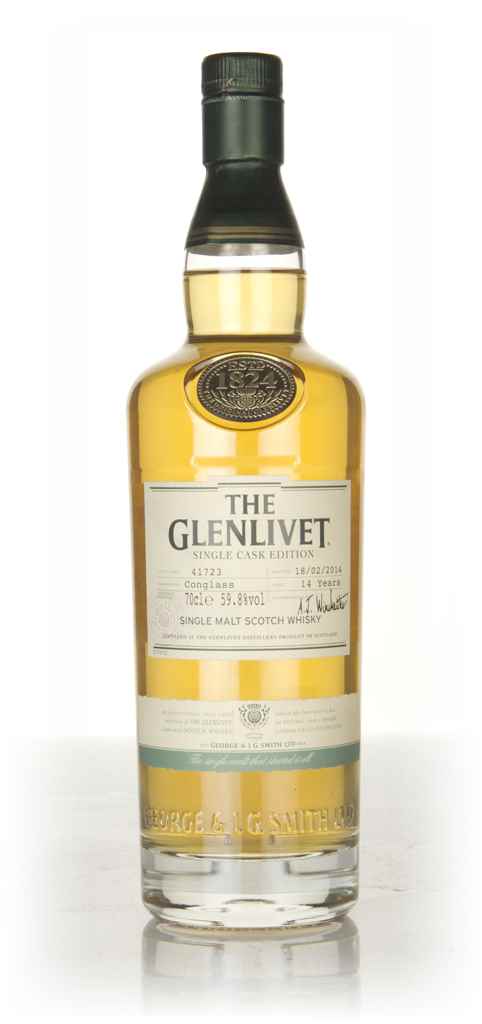 The Glenlivet 14 Year Old Conglass - Single Cask Edition 70cl product image